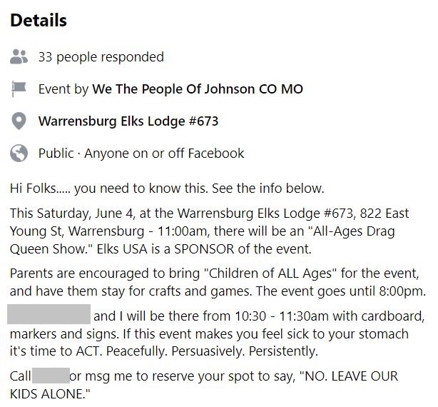 Local busybodies engage in pearl clutching Show Me Progress